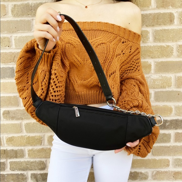 Michael Kors Waist Bag Fanny Pack MK Leopard Black - Picture 8 of 8